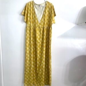 Misslook maxi print lightweight summer dress beach coverup festival lounge xl